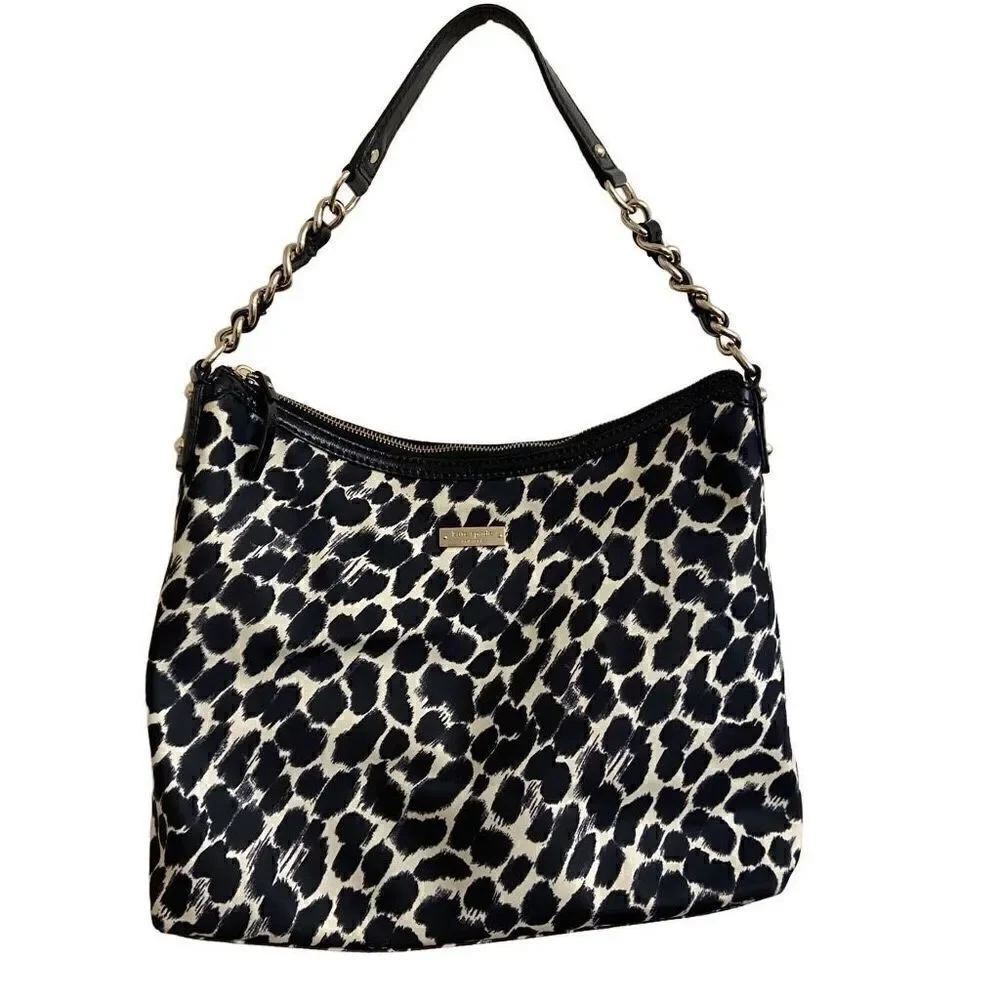 Kate Spade Medium Serena Cheetah Print Shoulder Bag Animal Print Leopard